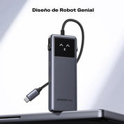 Ugreen Uno 6 en 1 USB-C Hub - Adaptador Multi puerto
