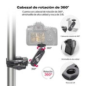 Super Clamp Ulanzi Abrazadera Multifuncional para Fotografía