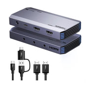 Capturador de Video UGREEN HDMI a USB 3.0 Dual HDMI, 4K@60Hz / 240Hz - 25173