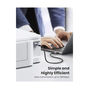 Adaptador Cable UGREEN USB-C a USB-B 2.0 (20120) – para impresoras