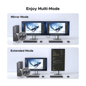 Adaptador Convertidor Ugreen Displayport A Hdmi 4k30hz - 55935 (Pack X2)