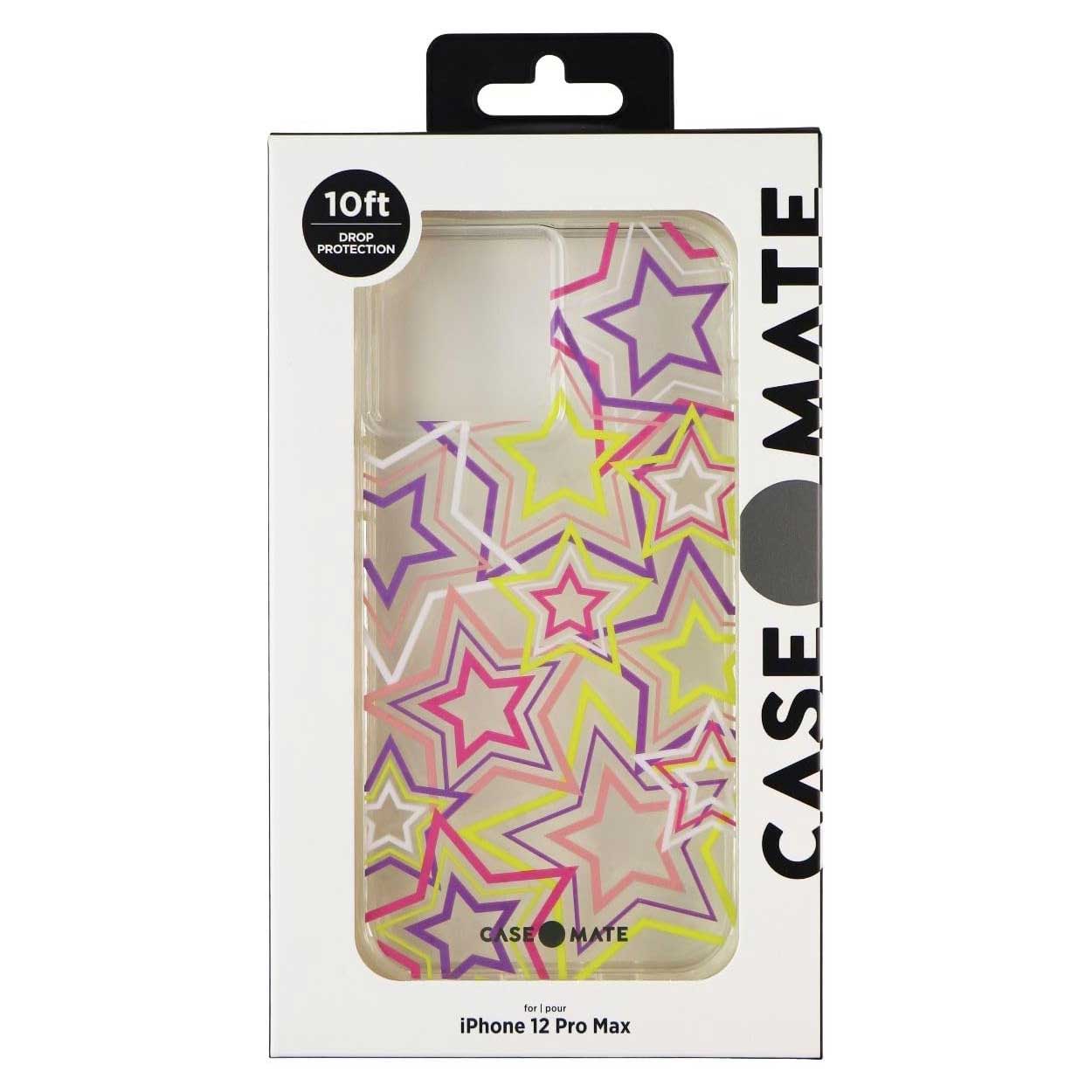 Case Case - Mate Print Series iPhone 12 Pro Max - Neon Stars - Case Mate - FundaDastore
