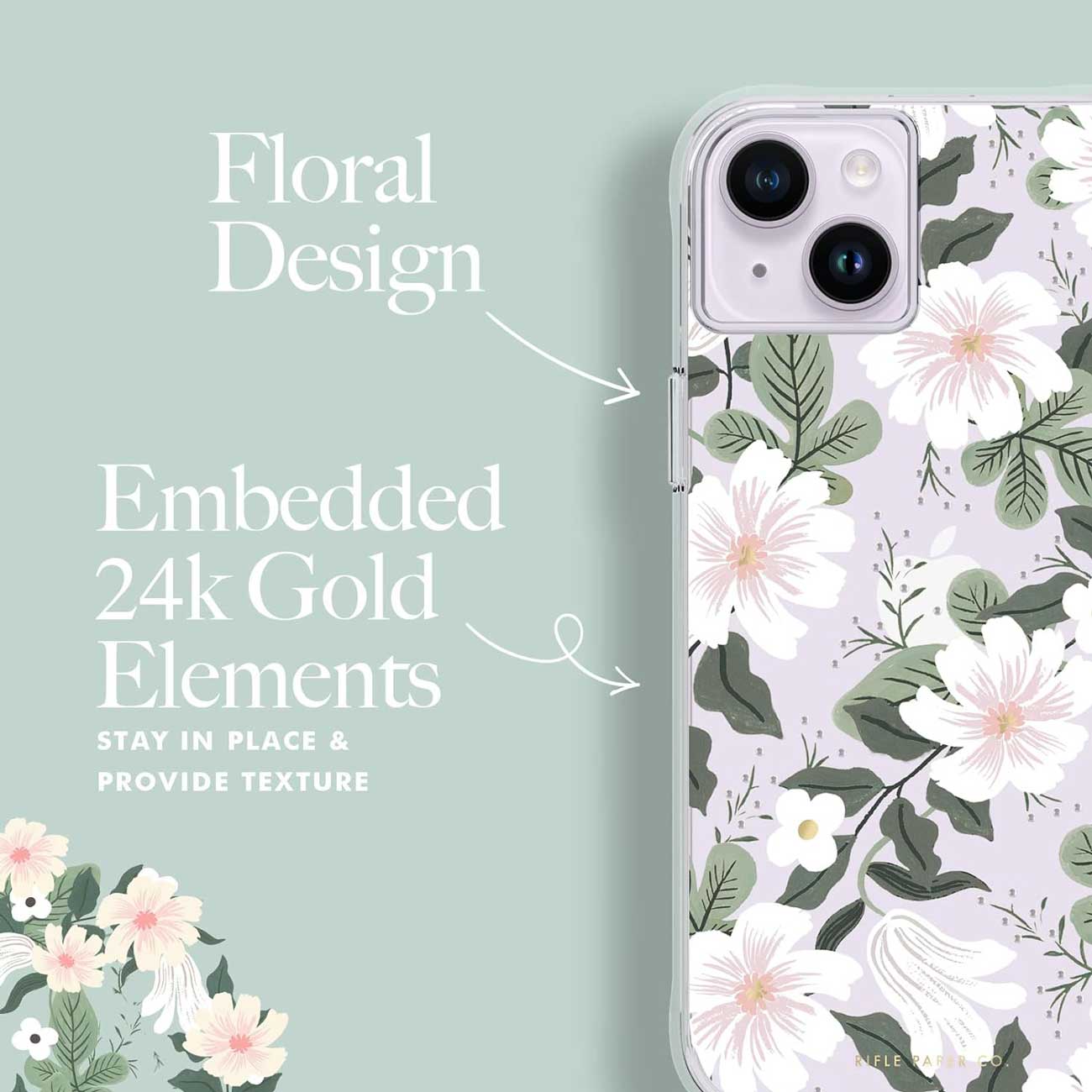 Case Case - Mate Rifle Paper iPhone 13 - Sauce - Case Mate - Funda3 - 7 - 2 / CCMRPIPH13 - SUDastore