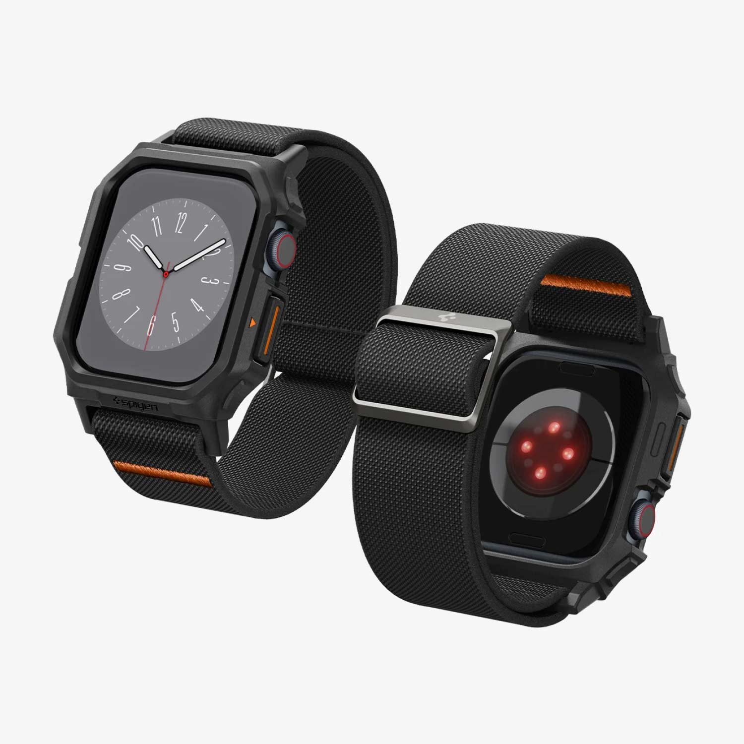 Case + Correa Spigen Lite Fit Pro Apple Watch 46mm - Spigen - Funda Apple Watch8 - 5 - 1 / CCSLFPAPPW46MM - BCKDastore