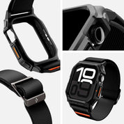 Case + Correa Spigen Lite Fit Pro Apple Watch 46mm - Spigen - Funda Apple Watch8 - 5 - 1 / CCSLFPAPPW46MM - BCKDastore