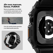Case + Correa Spigen Lite Fit Pro Apple Watch 46mm - Spigen - Funda Apple Watch8 - 5 - 1 / CCSLFPAPPW46MM - BCKDastore