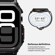 Case + Correa Spigen Lite Fit Pro Apple Watch 46mm - Spigen - Funda Apple Watch8 - 5 - 1 / CCSLFPAPPW46MM - BCKDastore