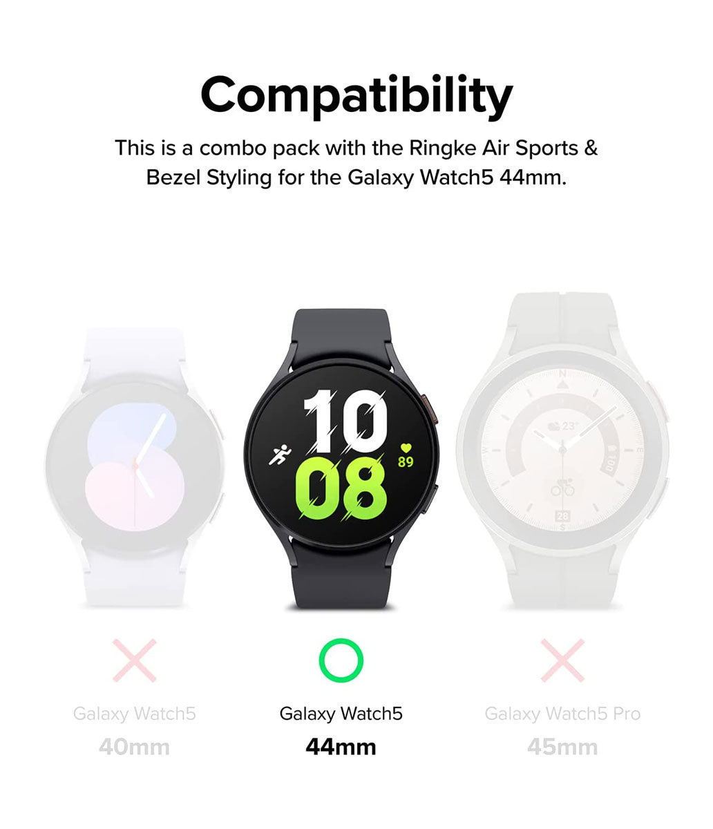 Case Ringke Air Sports + Bezel Galaxy Watch 5 / 4 (44MM) - Ringke - Funda Galaxy Watch11 - 1 - 2 / CRASBGW44MM - BLUEDastore
