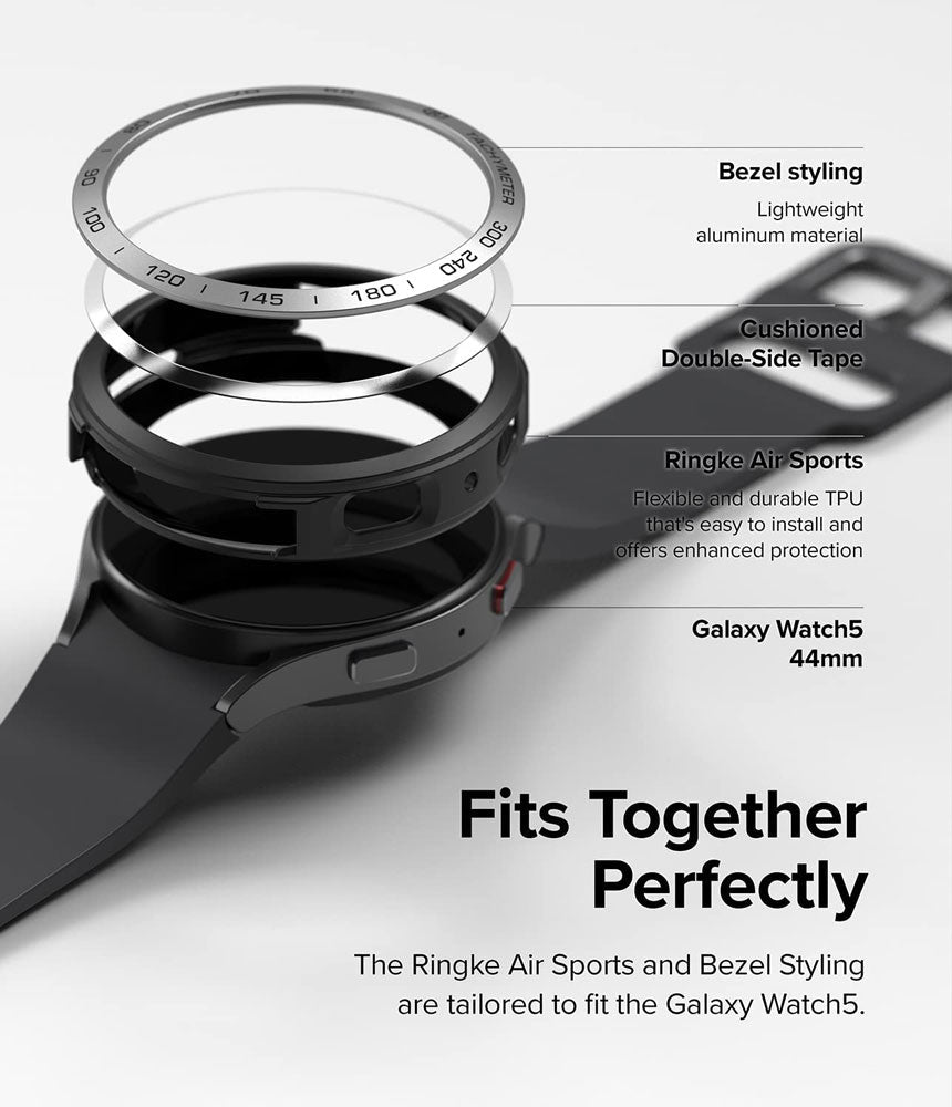 Case Ringke Air Sports + Bezel Galaxy Watch 5 / 4 (44MM) - Ringke - Funda Galaxy Watch/ CRASBGW44MM - SVDastore