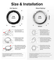 Case Ringke Air Sports + Bezel Galaxy Watch 5 / 4 (44MM) - Ringke - Funda Galaxy Watch/ CRASBGW44MM - SVDastore