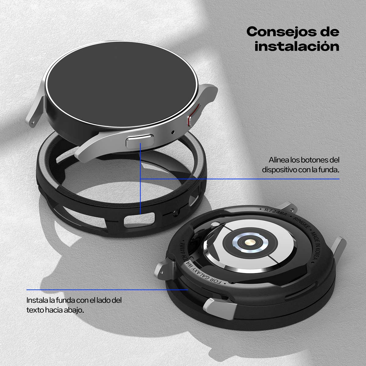 Case Ringke Air Sports Galaxy Watch 6 (44MM) - Ringke - Funda Galaxy Watch6 - 5 - 11 / CRASGW644MM - BLDastore