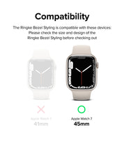 Case Ringke Bezel Premium Apple Watch 45MM Series 9, 8, 7 (EDICIÓN LIMITADA) - Ringke - Funda Apple Watch6 - 7 - 10 / CRBS - AW7 - 45 - 50Dastore