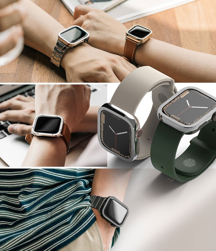 Case Ringke Bezel Premium Apple Watch 45MM Series 9, 8, 7 (EDICIÓN LIMITADA) - Ringke - Funda Apple Watch6 - 7 - 10 / CRBS - AW7 - 45 - 50Dastore