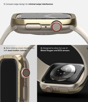 Case Ringke Bezel Premium Cart Apple Watch 41MM Series 9, 8, 7 (EDICIÓN LIMITADA) - Gold - Ringke - Funda Apple Watch11 - 1 - 2 / AW7 - 41 - 41Dastore