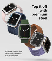 Case Ringke Bezel Premium Cart Apple Watch 41MM Series 9, 8, 7 (EDICIÓN LIMITADA) - Ringke - Funda Apple Watch6 - 2 - 9 / CRBS - AW7 - 41 - 40Dastore