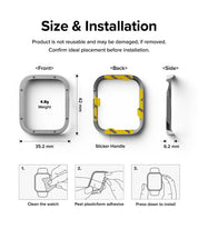 Case Ringke Bezel Premium Cart Apple Watch 41MM Series 9, 8, 7 (EDICIÓN LIMITADA) - Ringke - Funda Apple Watch6 - 2 - 9 / CRBS - AW7 - 41 - 40Dastore