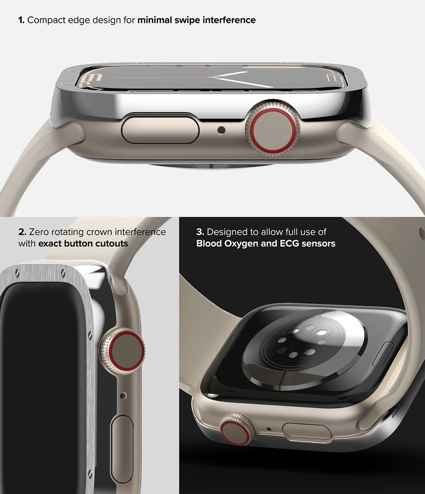 Case Ringke Bezel Premium Cart Apple Watch 41MM Series 9, 8, 7 (EDICIÓN LIMITADA) - Ringke - Funda Apple Watch6 - 2 - 9 / CRBS - AW7 - 41 - 40Dastore