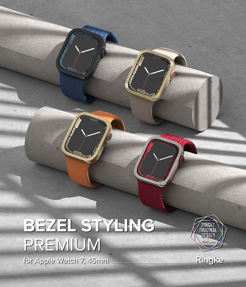 Case Ringke Bezel Premium Cart Apple Watch 45MM Serie 9, 8, 7 (EDICIÓN LIMITADA) - Ringke - Funda Apple Watch6 - 4 - 6 / CRBS - AW7 - 45 - 40Dastore