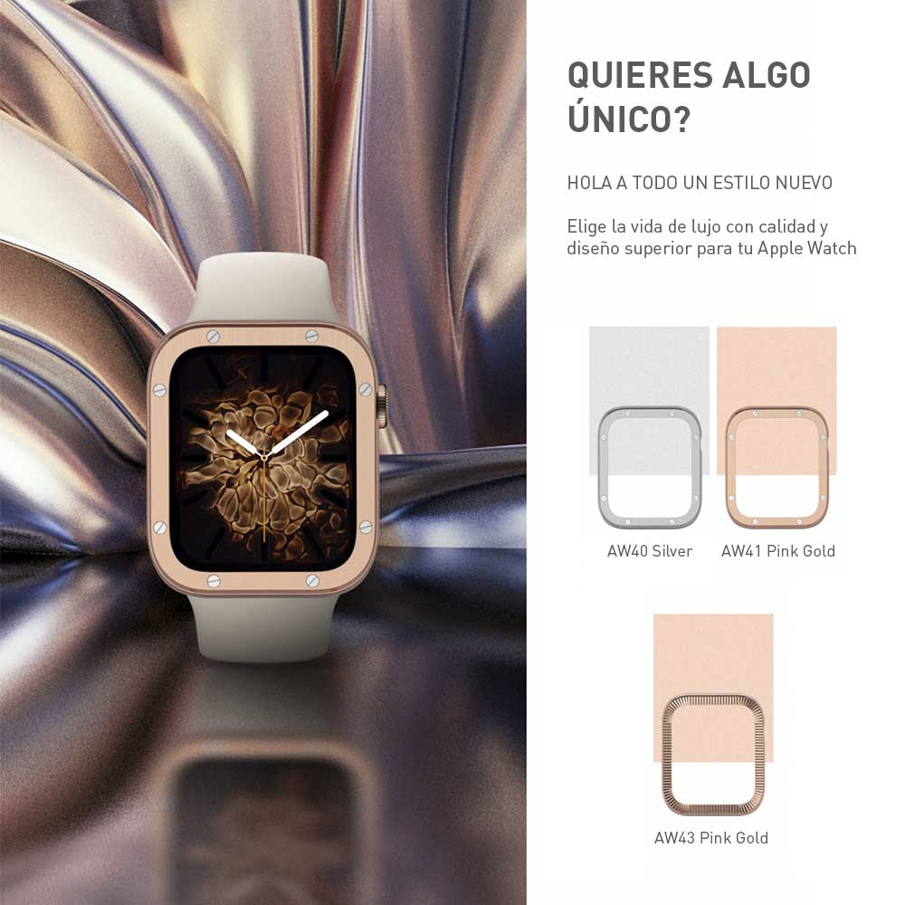 Case Ringke Bezel Premium Cart Apple Watch Serie 1, 2, 3 (42mm) - Ringke - Funda Apple Watch11 - 1 - 2 / AW3 - 42 - 41Dastore