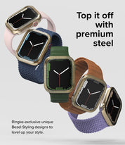 Case Ringke Bezel Premium Rol Apple Watch 41MM Series 9, 8, 7 (EDICIÓN LIMITADA) - Gold - Ringke - Funda Apple Watch11 - 1 - 2 / AW7 - 41 - 43Dastore