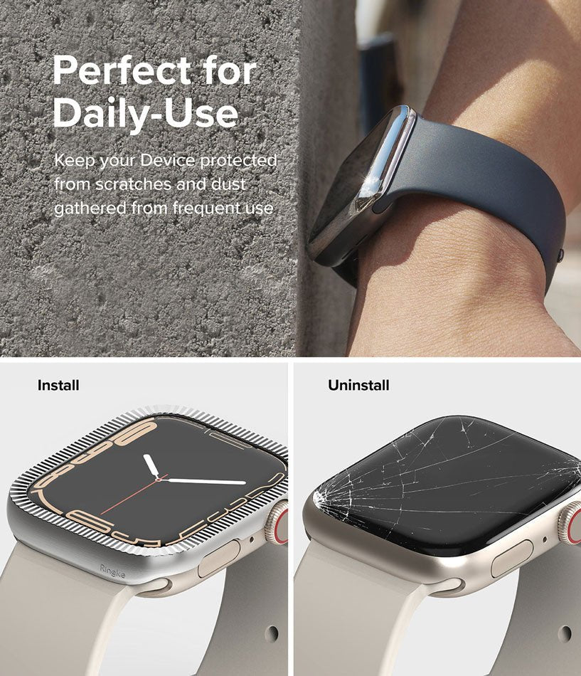 Case Ringke Bezel Premium Rol Apple Watch 41MM Series 9, 8, 7 (EDICIÓN LIMITADA) - Gold - Ringke - Funda Apple Watch6 - 7 - 3 / AW7 - 41 - 42Dastore