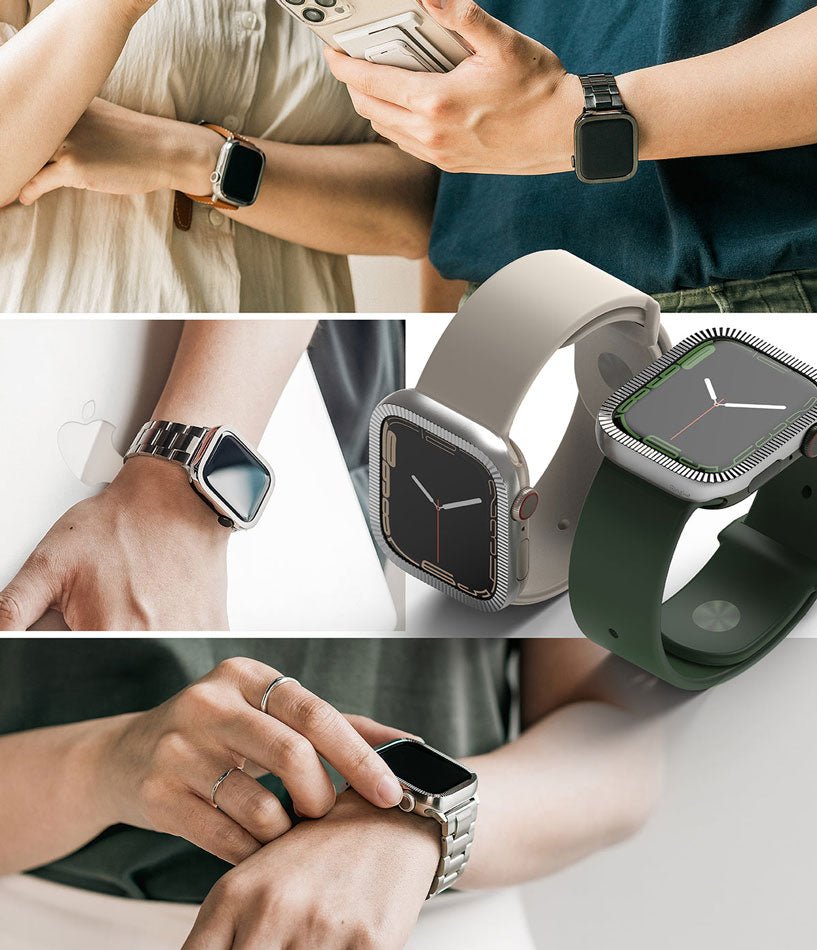 Case Ringke Bezel Premium Rol Apple Watch 41MM Series 9, 8, 7 (EDICIÓN LIMITADA) - Gold - Ringke - Funda Apple Watch6 - 7 - 3 / AW7 - 41 - 42Dastore