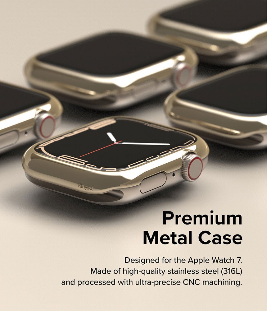 Case Ringke Bezel Styling Apple Watch 41MM Series 9, 8, 7 (Metal) - Ringke - Funda Apple Watch6 - 4 - 12 / AW7 - 41 - 05Dastore