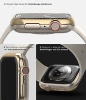 Case Ringke Bezel Styling Apple Watch 41MM Series 9, 8, 7 (Metal) - Ringke - Funda Apple Watch6 - 4 - 12 / AW7 - 41 - 05Dastore