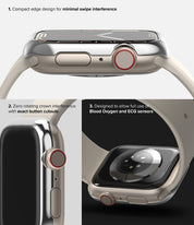 Case Ringke Bezel Styling Apple Watch 41MM Series 9, 8, 7 (Metal) - Ringke - Funda Apple Watch6 - 6 - 4 / AW7 - 41 - 02Dastore