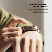Case Ringke Bezel Styling + Glass Apple Watch Ultra 2 / 1 (49mm) - Ringke - Funda Apple Watch6 - 6 - 10 / CRBGAWU - SV - 49 - 01Dastore