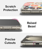 Case Ringke Fusion Design Galaxy S23 - Floral - Ringke - Funda/ CRFDGS23 - FLDastore