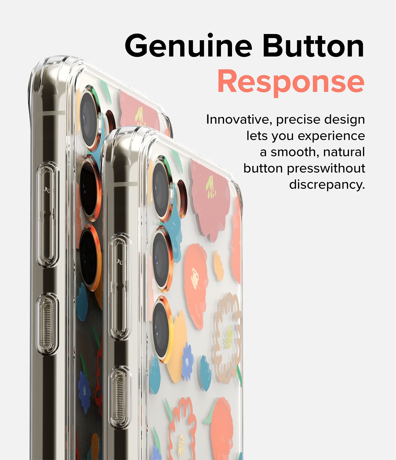 Case Ringke Fusion Design Galaxy S23 - Floral - Ringke - Funda/ CRFDGS23 - FLDastore