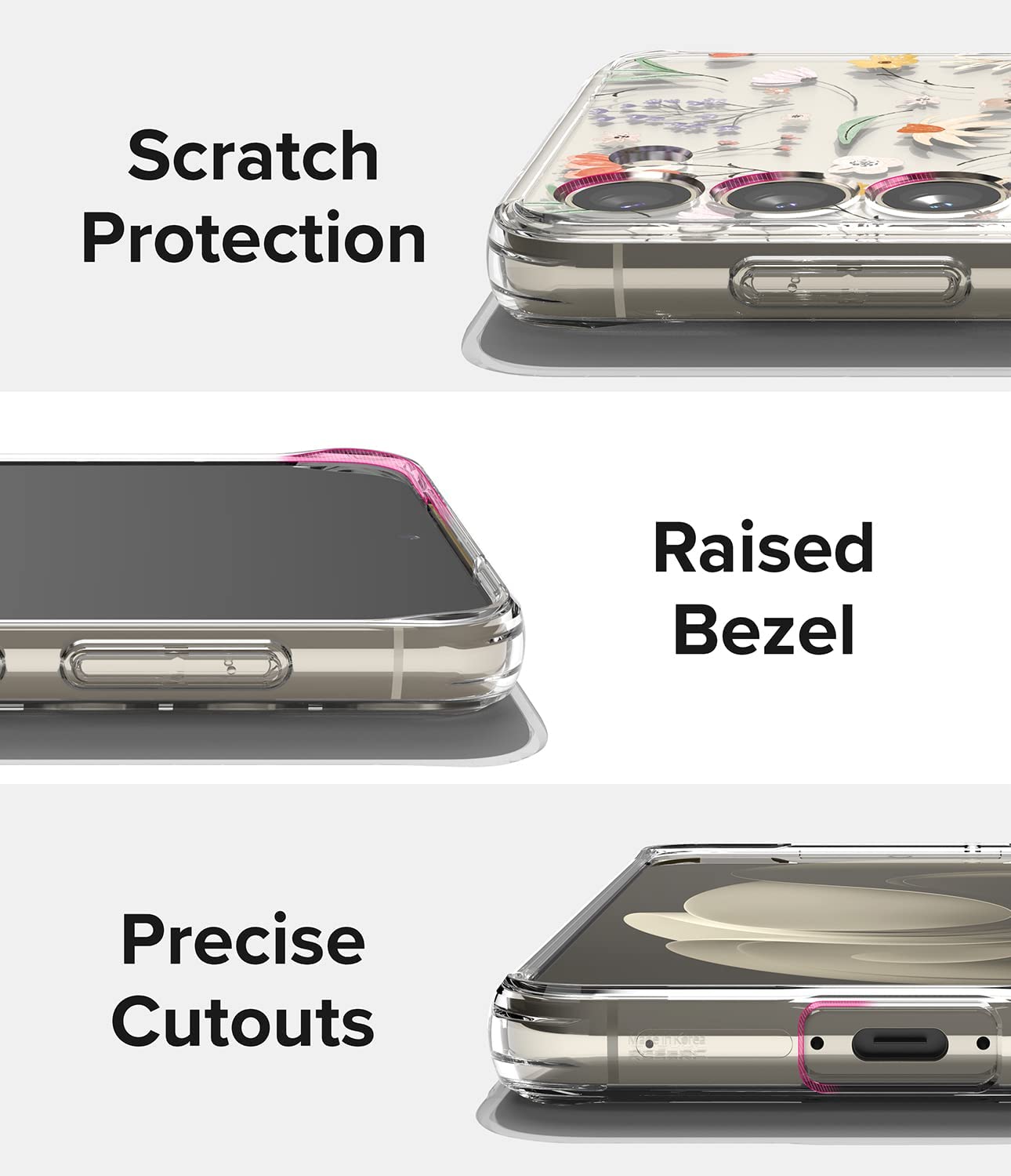 Case Ringke Fusion Design Galaxy S23 - Floral - Ringke - Funda2 - 8 - 4 / CRFDGS23 - DFLDastore