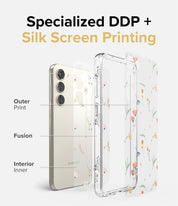 Case Ringke Fusion Design Galaxy S23 - Floral - Ringke - Funda2 - 8 - 4 / CRFDGS23 - DFLDastore