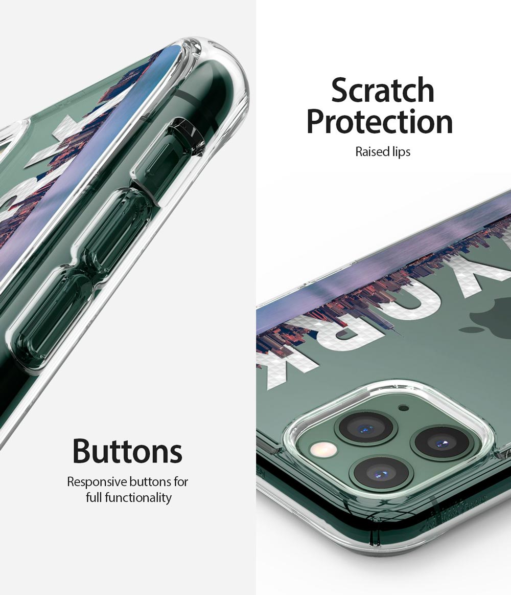 Case Ringke Fusion Design iPhone 11 Pro Max - New York - Ringke - Funda16 / CRFDIPH11PMNYDastore