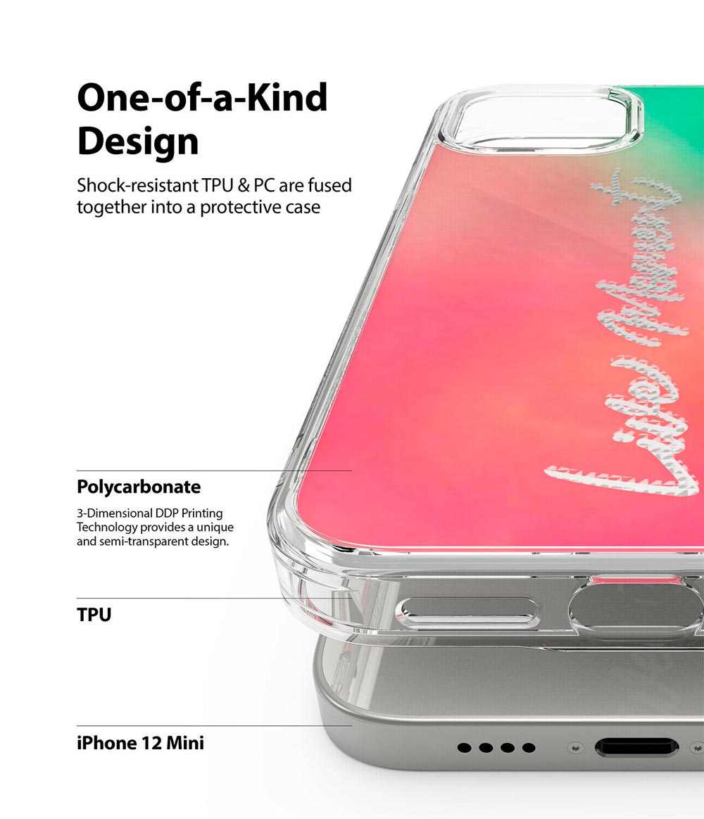 Case Ringke Fusion Design iPhone 12 Mini - Live Moment - Ringke - Funda16 / CRFDI12MLMDastore