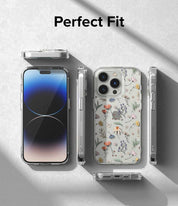 Case Ringke Fusion Design iPhone 14 Pro - Floral - Ringke - Funda1 - 8 - 4 / CRFDIPH14P - FLDastore