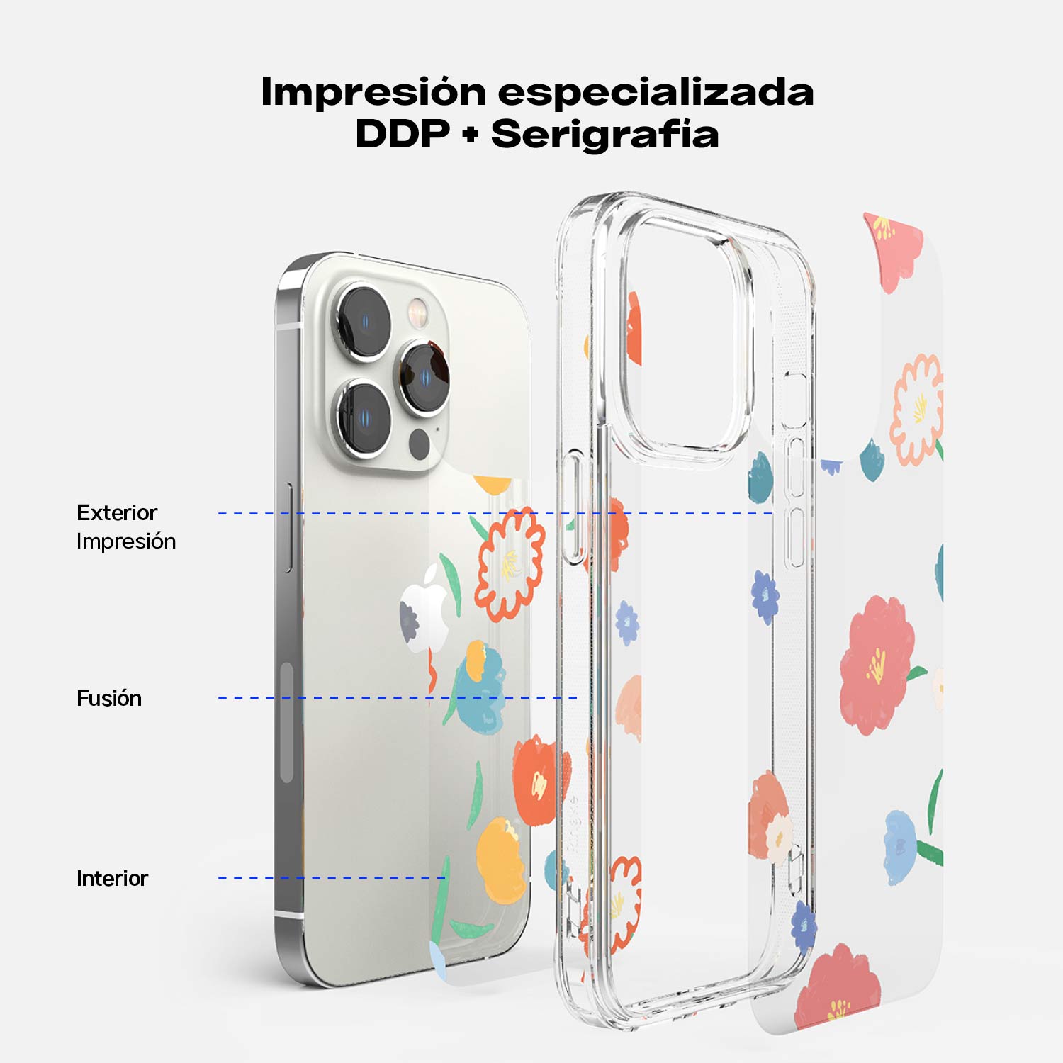 Case Ringke Fusion Design iPhone 14 Pro Max - Floral - Ringke - Funda/ CRFDIPH14PM - FLDastore