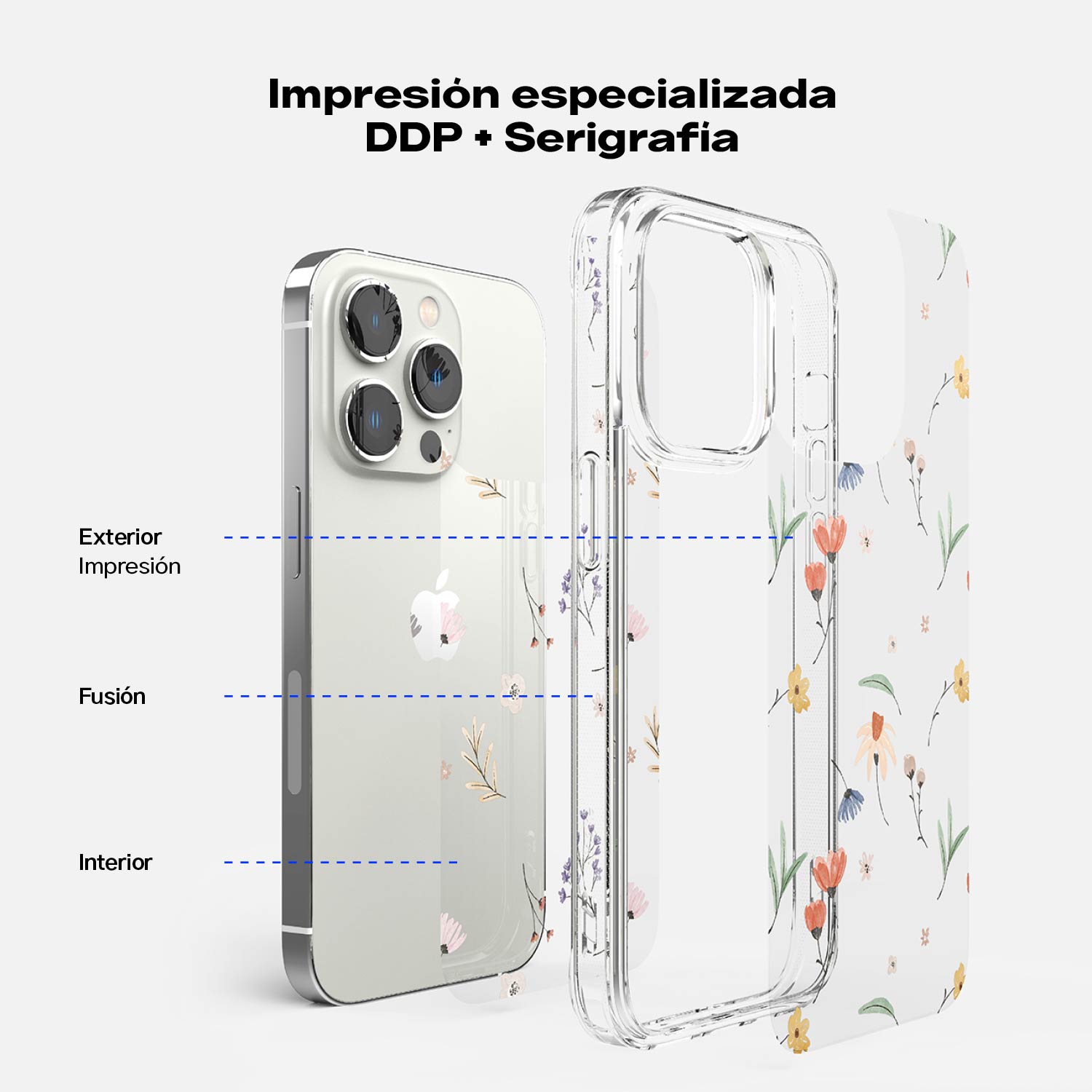 Case Ringke Fusion Design iPhone 14 Pro Max - Floral - Ringke - Funda1 - 6 - 6 / CRFDIPH14PM - DFLDastore