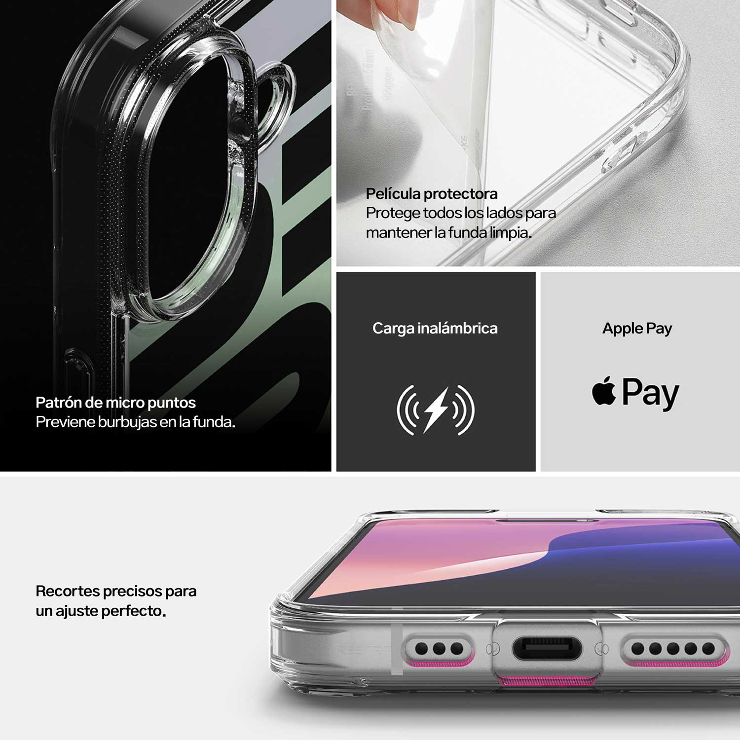 Case Ringke Fusion Design iPhone 16 - Seoul - Ringke - Funda1 - 1 - 7 / CRFDIP16 - SDastore
