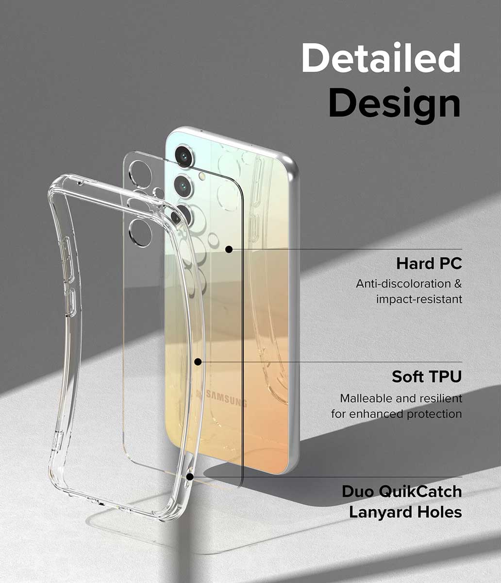 Case Ringke Fusion Galaxy A34 5G - Ringke - Funda11 / CRFGA34 - CLDastore