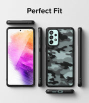 Case Ringke Fusion Galaxy A73 5G - Matte Camo Black - Ringke - Funda11 - 2 - 1 / CRFDGAA735G - MCBDastore