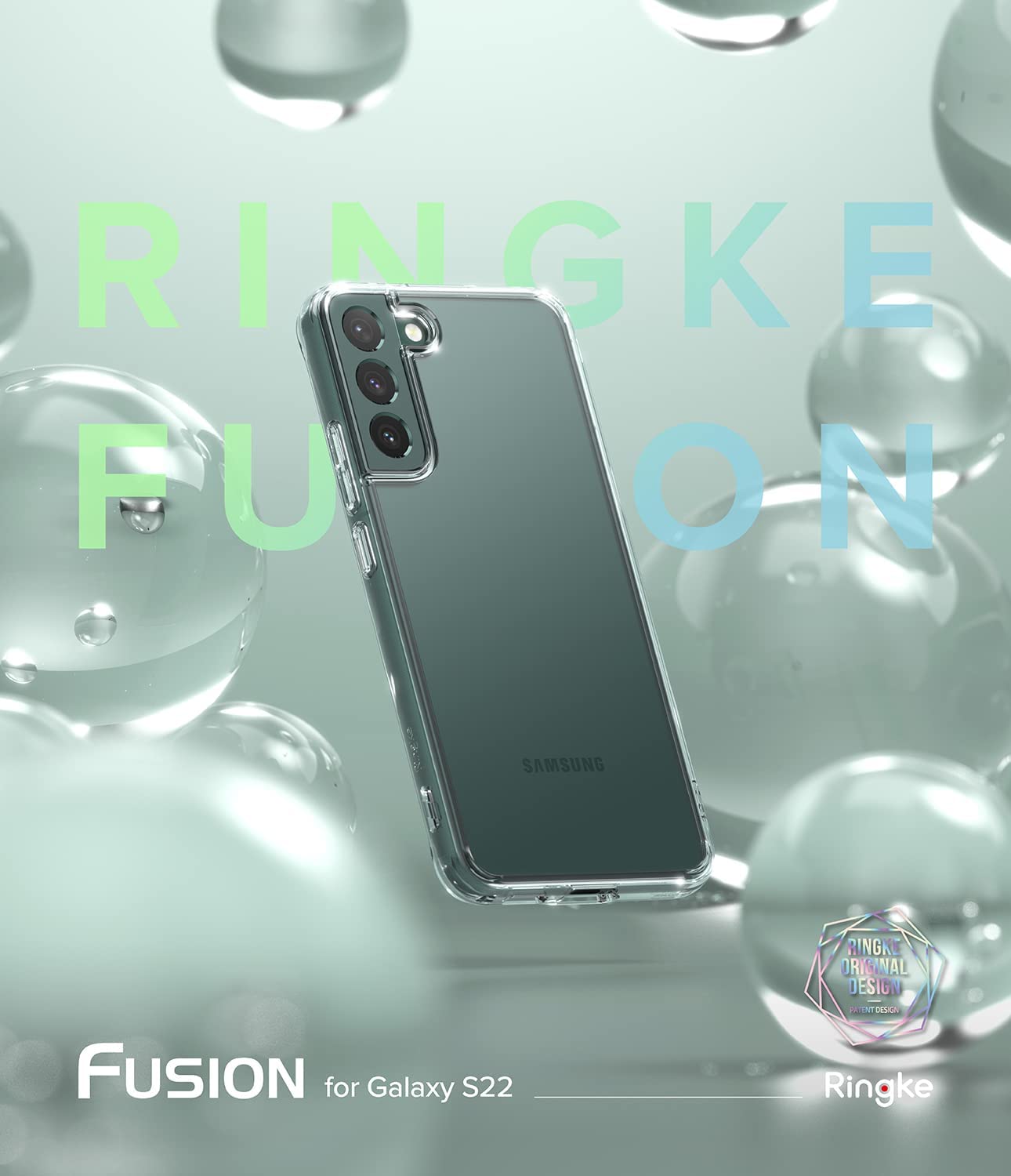 Case Ringke Fusion Galaxy S22 - Clear - Ringke - Funda11 / CRFGS22 - CDastore