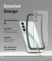 Case Ringke Fusion Galaxy S23 FE - Smoke Black - Ringke - Funda2 - 5 - 2 / CRFGS23FE - SBDastore