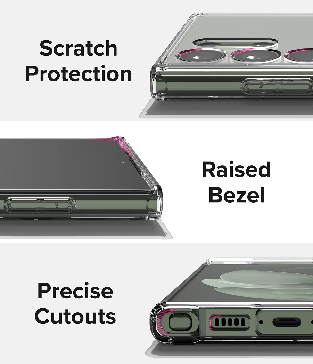 Case Ringke Fusion Galaxy S23 Ultra - Clear - Ringke - Funda2 - 7 - 4 / CRFGS23U - CLDastore