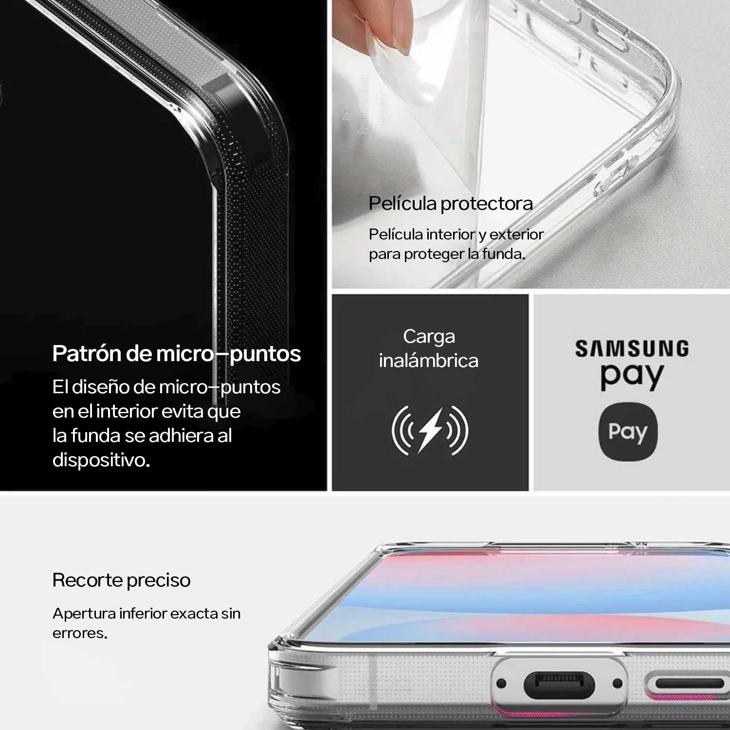 Case Ringke Fusion Galaxy S24 FE - Clear - Ringke - Funda1 - 5 - 6 / CRFGS24FE - CLDastore