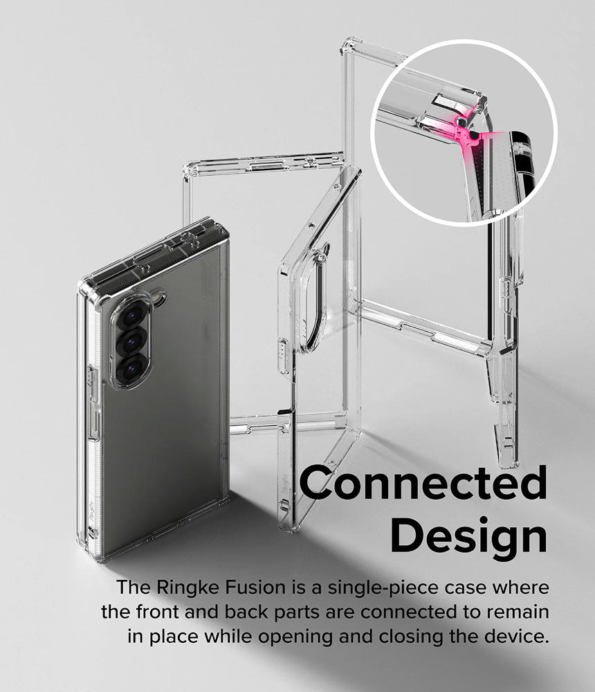Case Ringke Fusion Galaxy Z Fold6 - Clear - Ringke - Funda3 - 1 - 2 / CRFGZF6 - CDastore