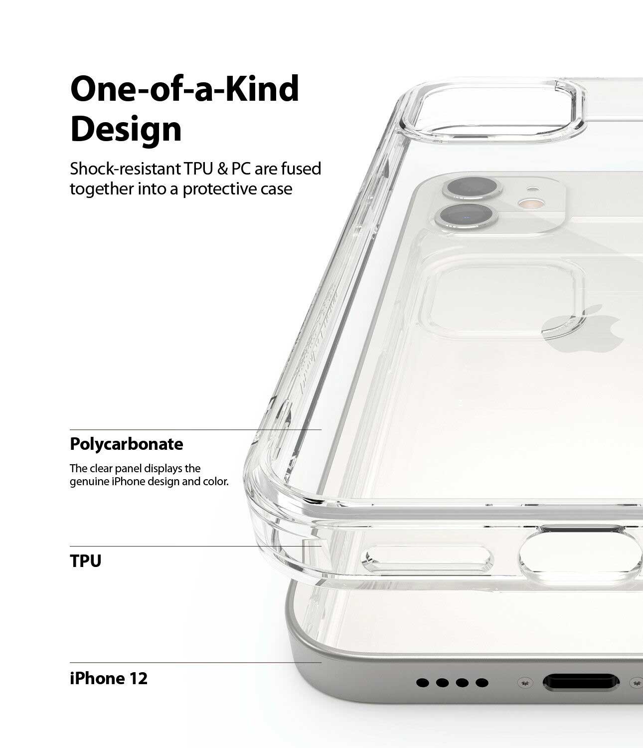 Case Ringke Fusion iPhone 12 / 12 Pro - Ringke - Funda1 - 8 - 2 / CRFI12PCDastore