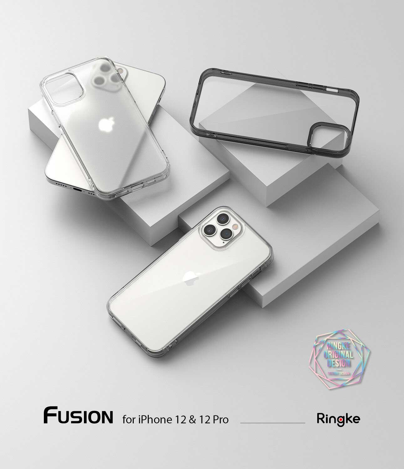 Case Ringke Fusion iPhone 12 / 12 Pro - Ringke - Funda1 - 8 - 2 / CRFI12PCDastore