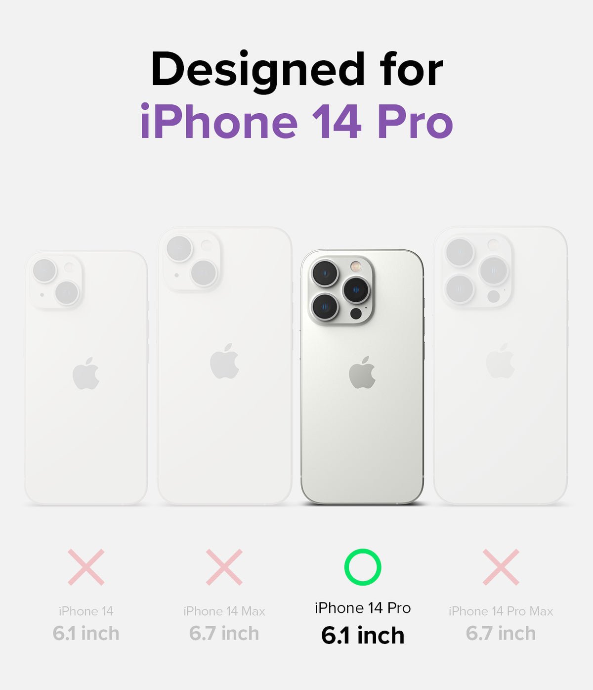 Case Ringke Fusion iPhone 14 Pro - Ringke - Funda1 - 5 - 1 / CRFIPH14P - CLDastore